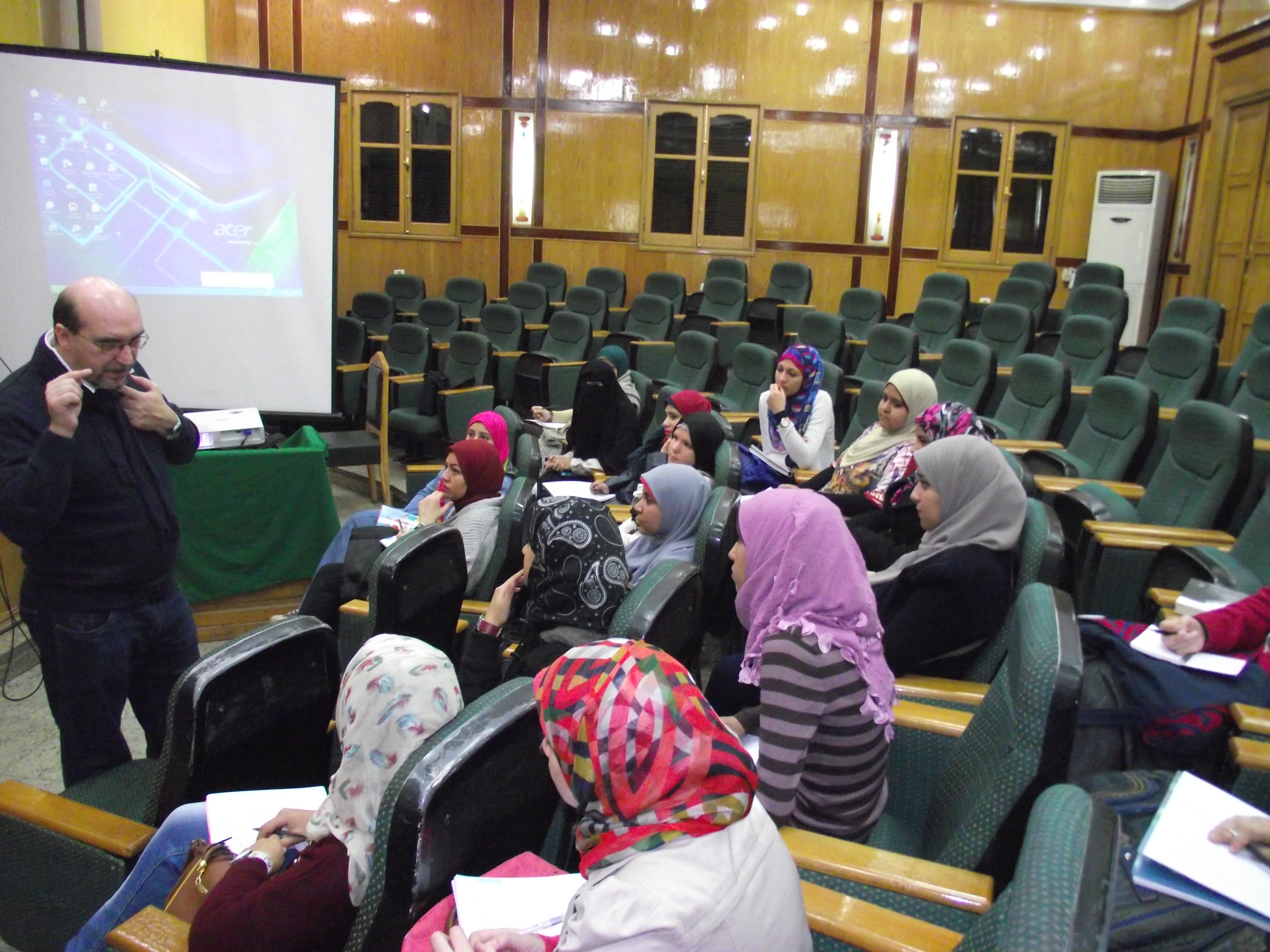 Cairo University - Archaeology and Tourism Lecture