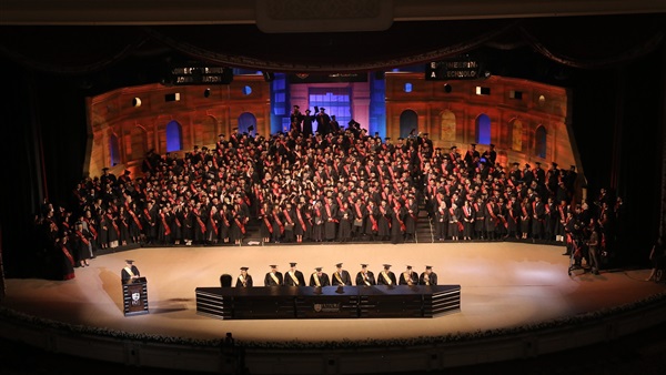 Future University in Egypt (FUE) celebrates the graduation of its tenth class at Al-Manara Center