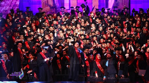 Future University celebrates the graduation of the seventh batch of Bachelor's degrees on the music of Omar Khairat.. Photos