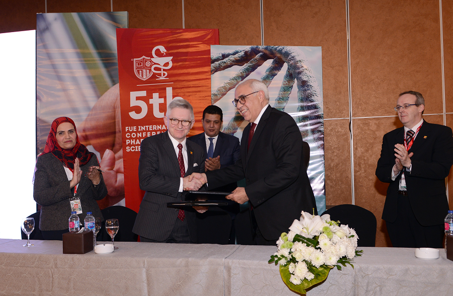 UCC and Future University in Egypt (FUE) renew the Co-operation Agreement on the delivery of an enhanced BSc. Pharmacy degree in Egypt
