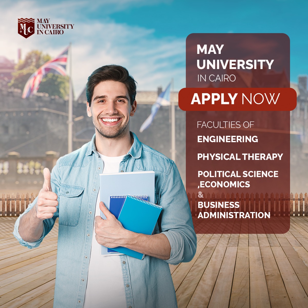 May University in Cairo - Admissions